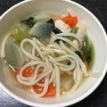 ねこここーん's cooksnap of when they made 簡単★鶏むね肉と葱のあんかけうどん★.