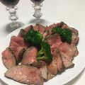 のんべえオヤジ's cooksnap of when they made 簡単❤フライパンでローストビーフ(^^).