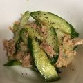 taakodesu's cooksnap of when they made きゅうりとセロリとツナの和え物。.