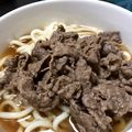 マナン。's cooksnap of when they made 玉ねぎ入り肉うどん.