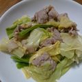 ピィちゃん's cooksnap of when they made m豚とキャベツの味噌マヨ炒め.
