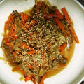 かおりんご0304's cooksnap of when they made きんぴらごぼう めんつゆで簡単！.