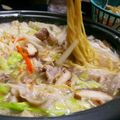 peteco's cooksnap of when they made よせ鍋～〆ラーメン.