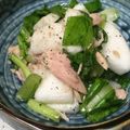 yummy?'s cooksnap of when they made カブとツナの簡単サラダ.
