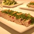 ***tomo***'s cooksnap of when they made まぐろ超☆レアステーキ！.