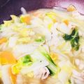 y011's cooksnap of when they made 旨塩豚肉中華丼♪野菜消費＆冷凍で時短☆.