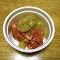 shikkachan's cooksnap of when they made おもてなし＊秋＊いちじくと葡萄のマリネ.