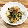 ♡cana♡'s cooksnap of when they made 水菜とチクワ炒め.