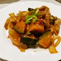 なおきんとん's cooksnap of when they made かぼちゃと豚肉のピリ辛炒め.