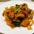 なおきんとん's cooksnap of when they made かぼちゃと豚肉のピリ辛炒め.