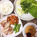 クックH06REU☆'s cooksnap of when they made 豚バラ肉とキムチで簡単サムギョプサル.