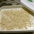サイエンスまま's cooksnap of when they made レンジで簡単★豆腐のきなこプリン.