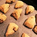 女子力あげたいうしこ's cooksnap of when they made ホットケーキミックスで簡単チョコスコーン.