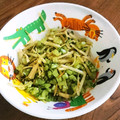 komomokomo's cooksnap of when they made 残らず食べきる☆大根の葉と皮のきんぴら.