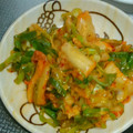 のらのらのらのらのら's cooksnap of when they made 長ネギの焼きキムチーズDEおつまみ♥.