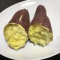 ★★はるちん★★'s cooksnap of when they made レンジでほっくり甘い♪焼き芋風さつまいも.