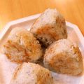 スーさん＠あきた's cooksnap of when they made 朝食❀間食に♪しらすとチーズの焼おにぎり.