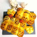 kikko★'s cooksnap of when they made ハロウィンに　かぼちゃちぎりパン.