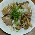 Aisoil's cooksnap of when they made 豚肉のポンマヨ炒め♡お弁当にも♪.