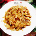 ののっく's cooksnap of when they made ご飯がすすむ！もやしと鶏皮の甘辛味♡.