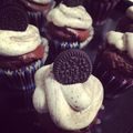 HHaiNN's cooksnap of when they made ✩✩OREOマーク✩✩カップケーキ.