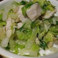hopak's cooksnap of when they made 塩もみ白菜と蒸し鶏のサラダ.