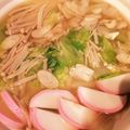 ERI110's cooksnap of when they made 超簡単！おいしい塩ちゃんこ鍋のスープ.