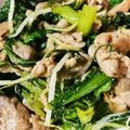 クックV6UXVK☆'s cooksnap of when they made 牛肉と小松菜のオイスターソース炒め.