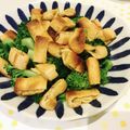 LimeLunch's cooksnap of when they made ♢ブロッコリーと油あげのサラダ♢.