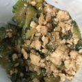 emi0015's cooksnap of when they made ゴーヤと鶏そぼろの甘醤油.