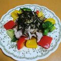 ちょこまだむ's cooksnap of when they made 豚とひじきのサラダ.