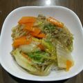 turikana's cooksnap of when they made 節約料理♪麻婆白菜.