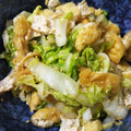 パパの手料理☆'s cooksnap of when they made 塩もみ白菜と油揚げの和え物.