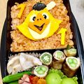 maichng☆'s cooksnap of when they made キャラ弁☆ホークス(ハリーホーク).