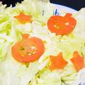 なむい's cooksnap of when they made ハロウィン♪人参ランタンとチーズおばけ.