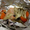 タヌキまま's cooksnap of when they made フライパンで☆鮭のホイル蒸し.