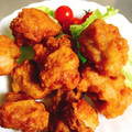 のんべぇヒロ's cooksnap of when they made フライパンで簡単❤️鶏の唐揚げ.
