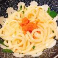 るるるるZ's cooksnap of when they made 冷凍うどんで簡単♪釜玉うどん.