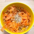 くらっふいー's cooksnap of when they made ニンジンの味噌ごまマヨネーズ和え♡.
