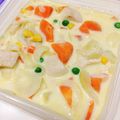 yukki19's cooksnap of when they made フライパンで簡単ルー無しクリームシチュー.