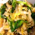 じゃじゃ〜ん♪'s cooksnap of when they made ニラと白菜のお浸し.