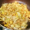 れもたす's cooksnap of when they made たまごでぽろぽろ★ツナレタス炒飯.