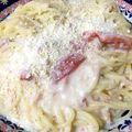 のんちぇぶ's cooksnap of when they made スープパスタ風カニのクリームパスタ☆.