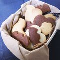 山田宇迦's cooksnap of when they made ＊簡単さくさくクッキープレーン＆ココア＊.