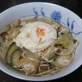 あっこ☺'s cooksnap of when they made ナスと玉ねぎの温かいそうめん.