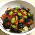 ゆにこーん☆'s cooksnap of when they made 簡単！枝豆キムチ韓国海苔あえ.