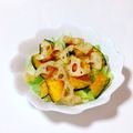 erikaaa♡'s cooksnap of when they made 緑黄色野菜の素揚げサラダ.