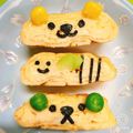 ｙｕｍｉ♡'s cooksnap of when they made ♡キャラ弁・お弁当に簡単くまさん卵焼き♡.