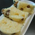 うしゃぎ侍's cooksnap of when they made 簡単♡手抜きHMで蒸しパン風.