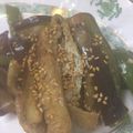 ♡好奇心☆'s cooksnap of when they made 朝採りナス＆ピーマンの照りピカ味噌炒め.